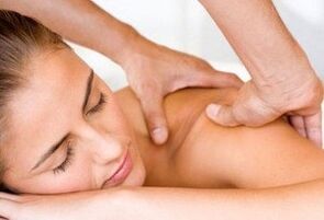 Massage with osteochondrosis of the cervical