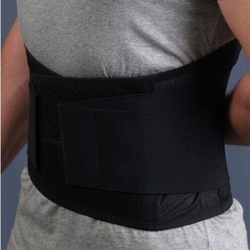 Fixation belt for the lower back for osteochondrosis