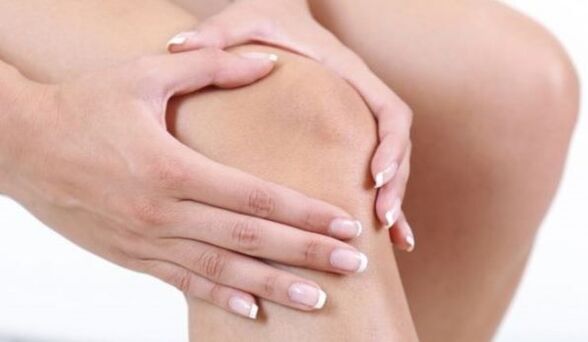 knee pain with arthrosis